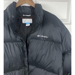Columbia Jacket Mens 2XL Black Puffect III Winter CoatPuffer Regular Fit‎ NEW